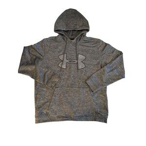 Under Armour Men's Rival Fleece Hoodie Large But Fit Like Medium Washed/Dried